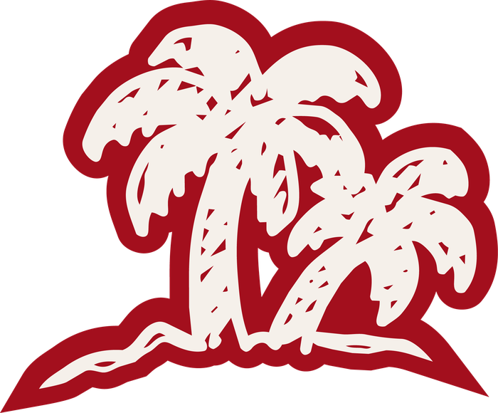 Palm tree sticker